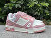 Value for money LOUIS VUITTON Trainer White Powder