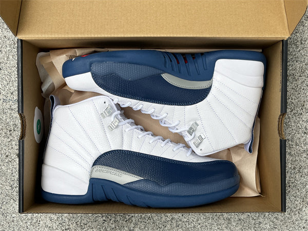 Pure original Air Jordan 12 "French Blue" 2025 French