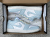 Pure original Jordan Air Jordan 1 Low blue and white