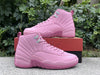 Pure original Air Jordan 12 GS Pink