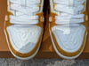 Value for money LOUIS VUITTON Trainer White and Yellow Denim