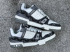 Value for money LOUIS VUITTON Trainer White Grey Denim