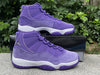 Pure original Air Jordan 11 "Purple Rain" purple velvet Item