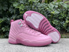 Pure original Air Jordan 12 GS Pink