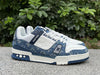 Value for money LOUIS VUITTON Trainer White Blue