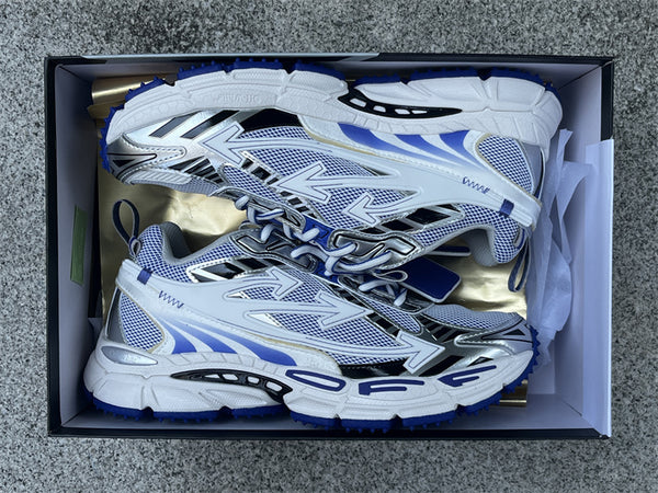 Pure original OFF-WHITE three arrow running shoes