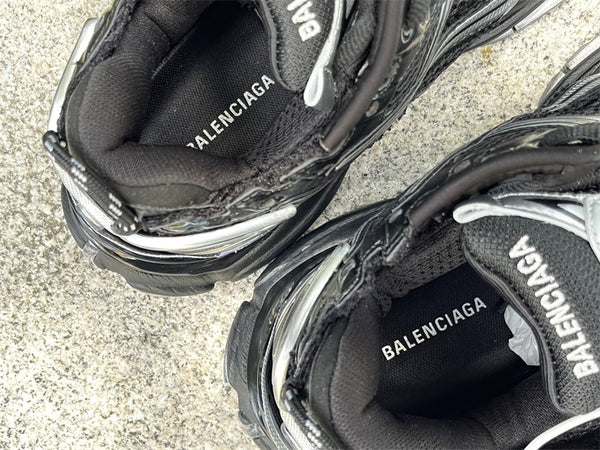 Pure original Balenciaga/Balenciaga 7.5 black silver Item number: