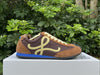 Pure original LOEWE Ballet Runner 2.0 nylon cowhide round toe
