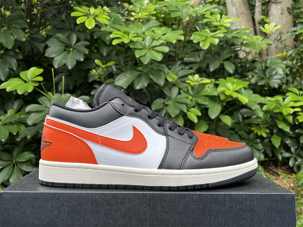 Pure original Jordan Air Jordan 1 Low black orange