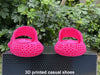 Pure original 4D printed slippers