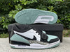 Pure original Jordan Legacy 312 Low white black green