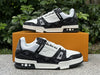 Value for money LOUIS VUITTON Trainer White and Black Denim