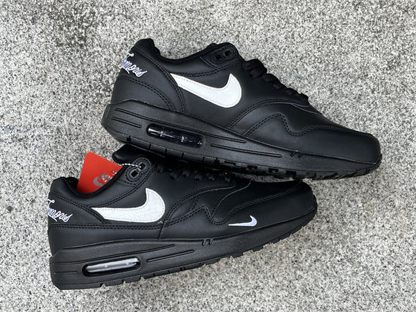 Pure original Supreme x Nike Air Max1'87 Black