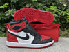 Pure original Air Jordan 1 High OG "Ruby" Red Snake Ruby