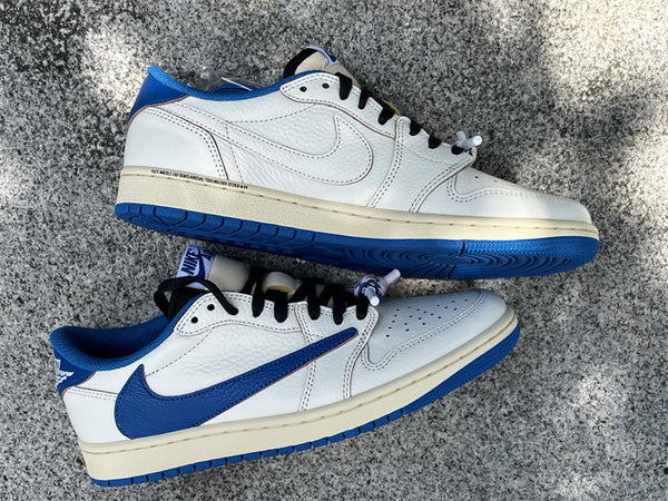 Pure original Travis Scott x fragment design x Air Jordan 1 Low OG