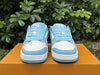 Value for money LOUIS VUITTON Trainer White Blue