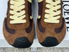 Pure original LOEWE Ballet Runner 2.0 nylon cowhide round toe