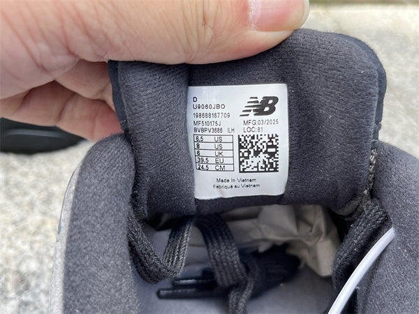 Pure original New Balance NB 9060 gray black Item