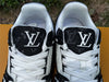 Value for money LOUIS VUITTON Trainer White and Black Denim