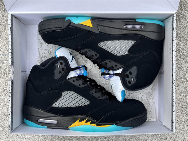 Pure original Jordan Air Jordan 5 "Aqua"