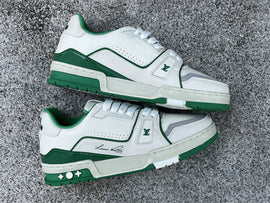 Value for money LOUIS VUITTON Trainer White Green
