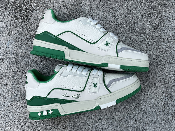 Value for money LOUIS VUITTON Trainer White Green