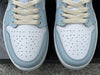 Pure original Jordan Air Jordan 1 Low blue and white