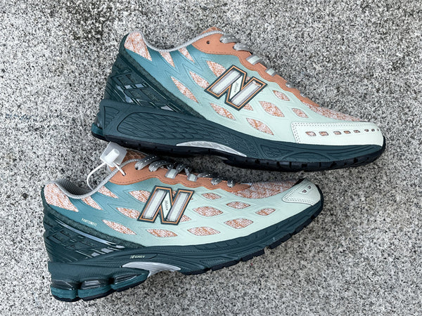 Pure original New Balance NB 1906 W Green Orange