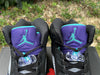 Pure original Jordan Air Jordan 5 Retro Black Grape Black Purple Grape