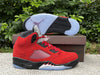 Pyre original Air Jordan 5 "Raging Bull" Bull Red
