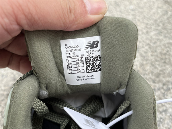 Pure original New Balance NB 9060 Olive Green Item