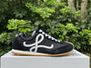 Authentic LOEWE Ballet Runner 2.0 nylon and cowhide leather round