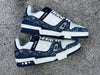 Value for money LOUIS VUITTON Trainer White Blue