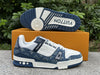 Value for money LOUIS VUITTON Trainer White Blue