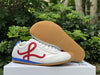 Pure original LOEWE Ballet Runner 2.0 calf leather round toe lace-up