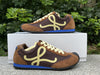 Pure original LOEWE Ballet Runner 2.0 nylon cowhide round toe