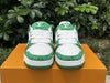 Value for money LOUIS VUITTON Trainer White Green Denim