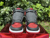 Pure original Air Jordan 1 High OG "Ruby" Red Snake Ruby