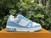 Value for money LOUIS VUITTON Trainer White Blue