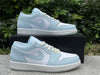 Pure original Jordan Air Jordan 1 Low blue and white