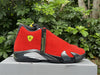 Pure original Air Jordan 14 "Ferrari"