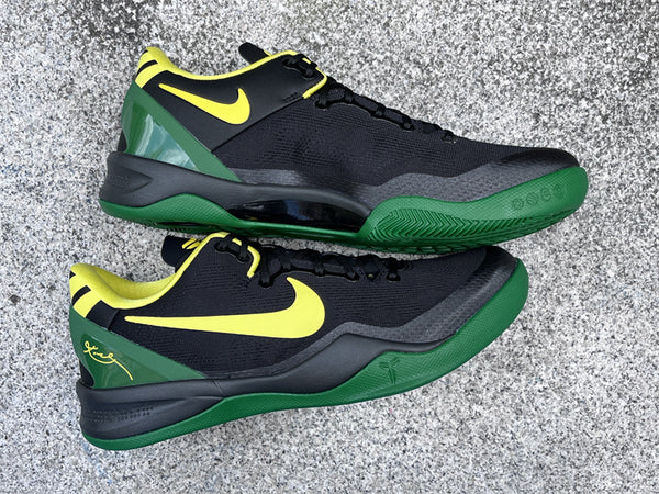 Pure original Nike Kobe 8 "OREGON DUCKS" PE PACK