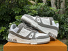 Value for money LOUIS VUITTON Trainer White Grey