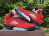 Pyre original Air Jordan 5 "Raging Bull" Bull Red