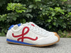 Pure original LOEWE Ballet Runner 2.0 calf leather round toe lace-up