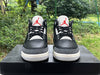 Company level Jordan Air Jordan 3 OG "CHILE RED" black, gray and red